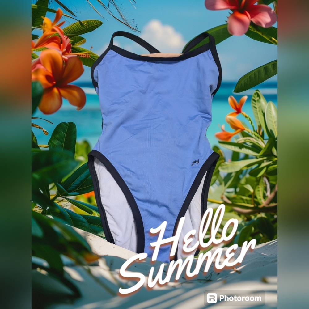 Vintage Jag High Leg Swimsuit
